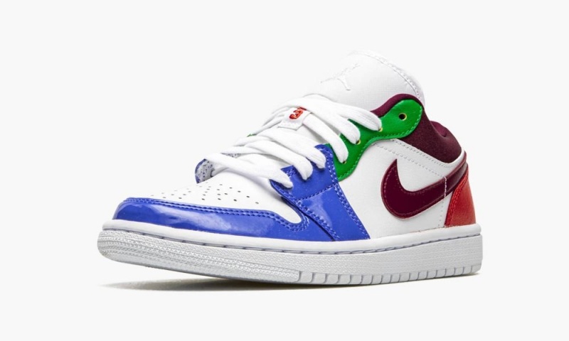 Nike Air Jordan 1 Low SE 'White / Multicolor' Naisten Kengät Valkoinen Tumman | 240QHTFYR