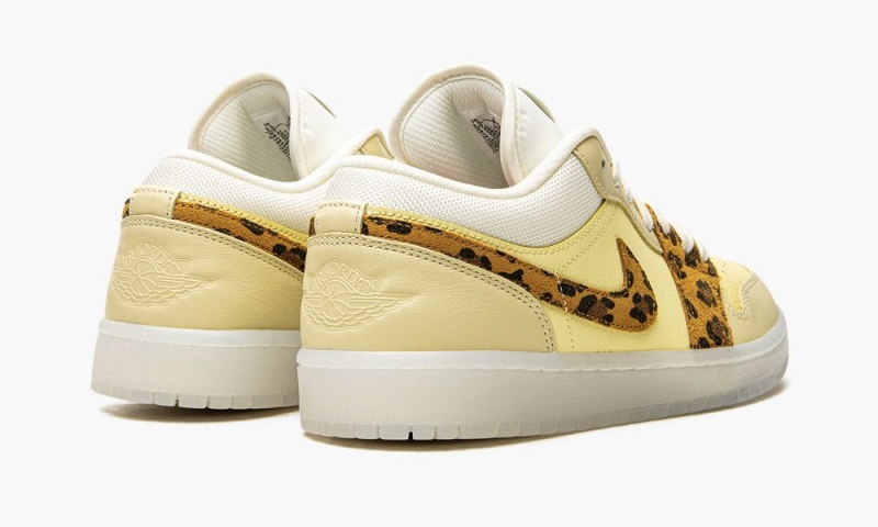 Nike Air Jordan 1 Low 'SNKRS Day' Naisten Kengät Valkoinen Keltainen Leopardi | 523KONJRL
