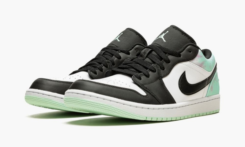 Nike Air Jordan 1 Low 'Tie-Dye' Miesten Kengät Mustat Valkoinen Sininen | 563XRYHFU