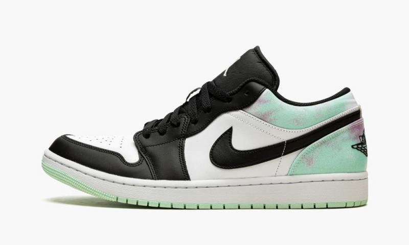 Nike Air Jordan 1 Low \'Tie-Dye\' Miesten Kengät Mustat Valkoinen Sininen | 563XRYHFU