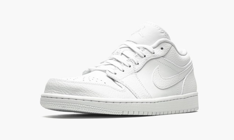 Nike Air Jordan 1 Low 'Triple White' Miesten Kengät Valkoinen | 163ZWDXVG