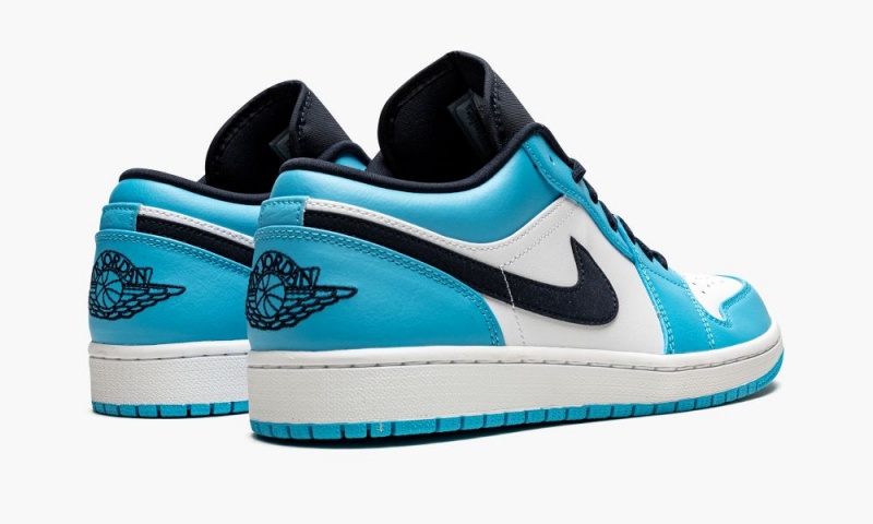 Nike Air Jordan 1 Low 'UNC' Miesten Kengät Valkoinen Sininen Obsidian | 452SJANBF