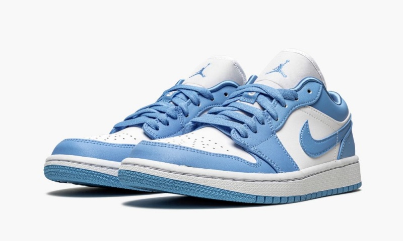 Nike Air Jordan 1 Low 'UNC' Naisten Kengät Sininen Valkoinen | 618VBLGCN