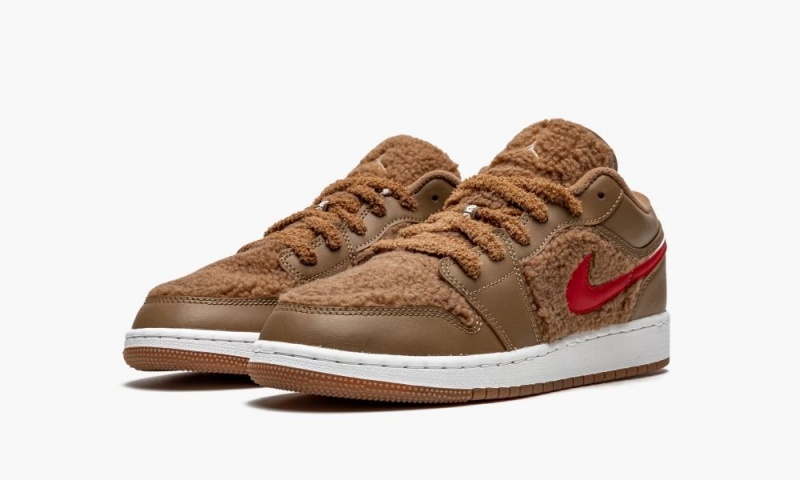 Nike Air Jordan 1 Low UTL GS 'Teddy Bear' Lasten Kengät Sininen | 732XHIQTF