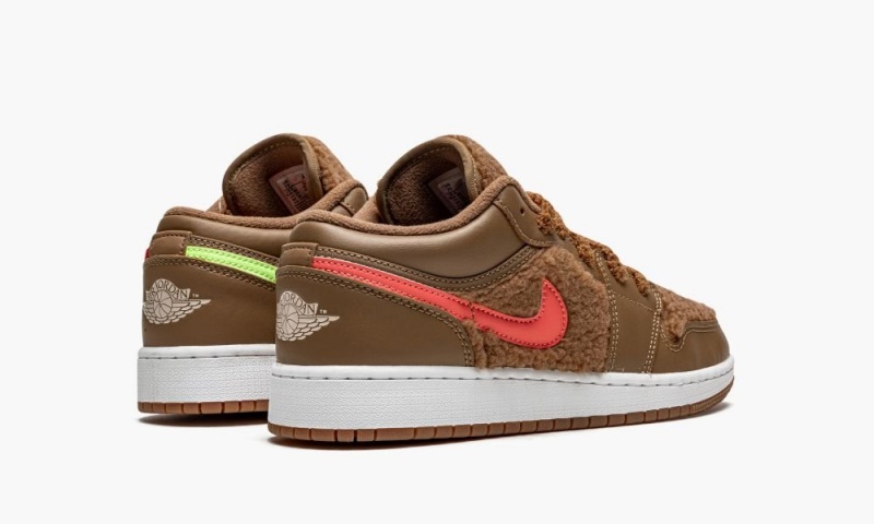 Nike Air Jordan 1 Low UTL GS 'Teddy Bear' Lasten Kengät Sininen | 732XHIQTF