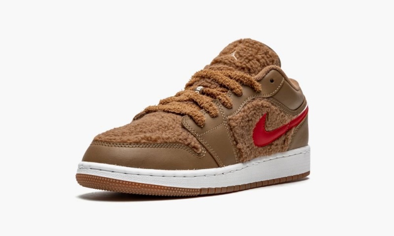 Nike Air Jordan 1 Low UTL GS 'Teddy Bear' Lasten Kengät Sininen | 732XHIQTF