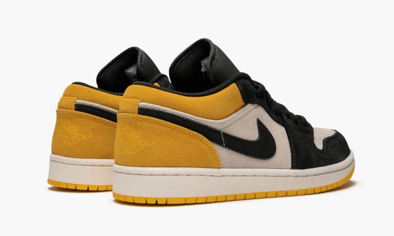 Nike Air Jordan 1 Low 'University Gold' Miesten Kengät Punainen Kultaiset Mustat | 293TELVZX