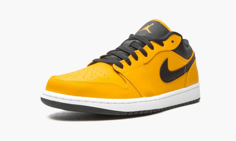 Nike Air Jordan 1 Low 'University Gold / Black' Miesten Kengät Kultaiset Mustat Valkoinen | 812UQTSDO