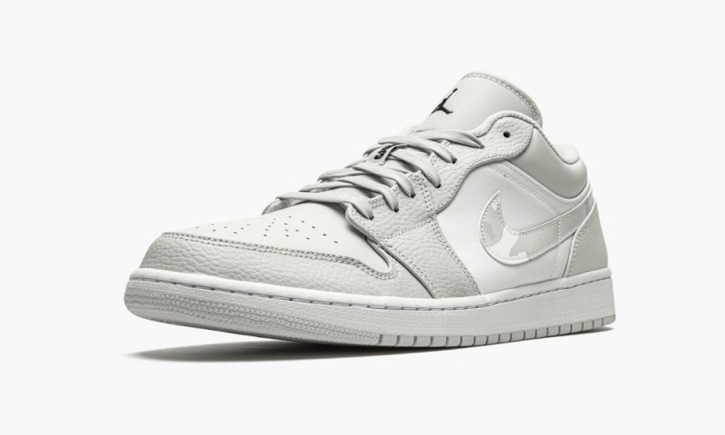 Nike Air Jordan 1 Low 'White Camo' Miesten Kengät Valkoinen Harmaat | 024VUJNWF