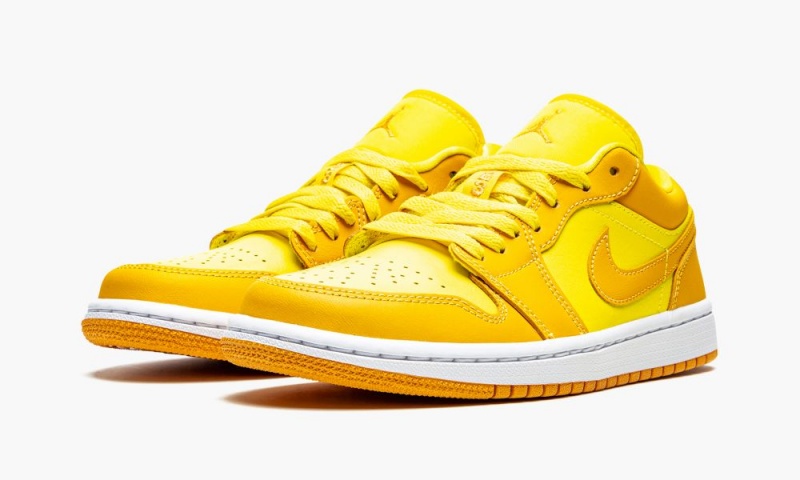 Nike Air Jordan 1 Low 'Yellow Strike' Naisten Kengät Keltainen Valkoinen | 267VUERQZ