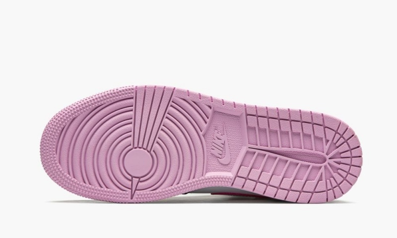 Nike Air Jordan 1 MID GS 'Arctic Pink' Lasten Kengät Valkoinen Pinkki Mustat | 978DOMQHN