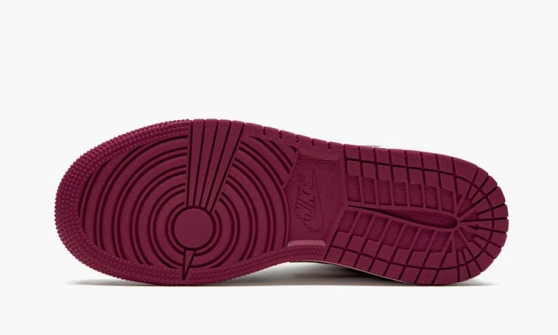 Nike Air Jordan 1 MID (GS) 'Bred Varvas' Lasten Kengät Mustat Punainen Valkoinen | 483JODQBX
