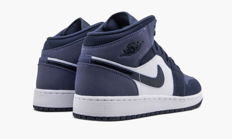 Nike Air Jordan 1 MID (GS) 'Sanded Purple' Lasten Kengät Obsidian | 417RQIHNS