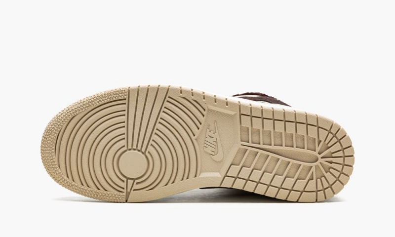 Nike Air Jordan 1 MID SE 'Brown Basalt Fleece' Naisten Kengät Ruskea Beige | 804XUGEAT