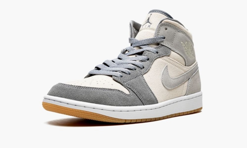 Nike Air Jordan 1 MID SE 'Coconut Milk' Miesten Kengät Harmaat | 486RDPOAF