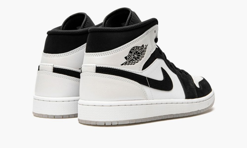 Nike Air Jordan 1 MID SE 'Diamond' Miesten Kengät Valkoinen Mustat | 745CMNESK