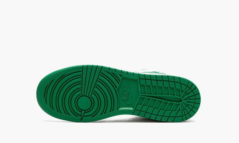 Nike Air Jordan 1 MID SE (GS) Lasten Kengät Valkoinen Syvä Vihreä Harmaat | 586NWKRJY
