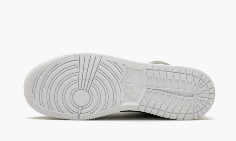 Nike Air Jordan 1 MID SE (GS) Lasten Kengät Harmaat Valkoinen Punainen | 623KVANWE