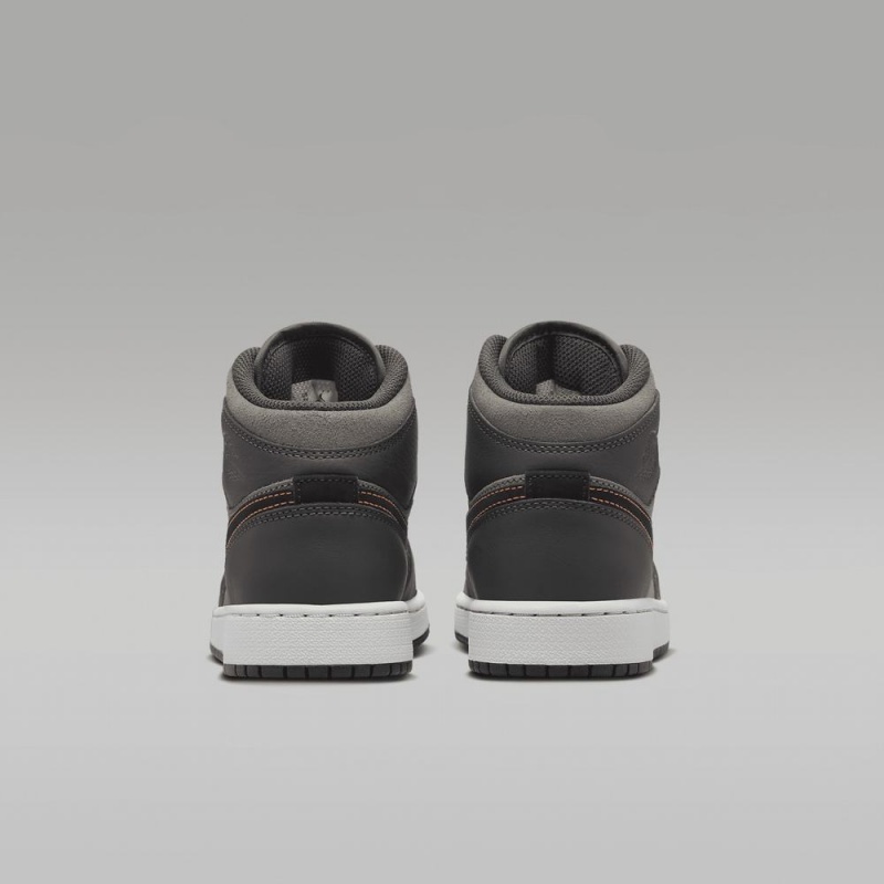 Nike Air Jordan 1 MID SE Lasten Kengät Harmaat | 467GFCDBE
