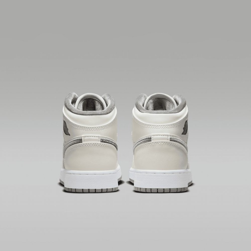 Nike Air Jordan 1 MID SE Lasten Kengät Valkoinen | 781CPVWSN