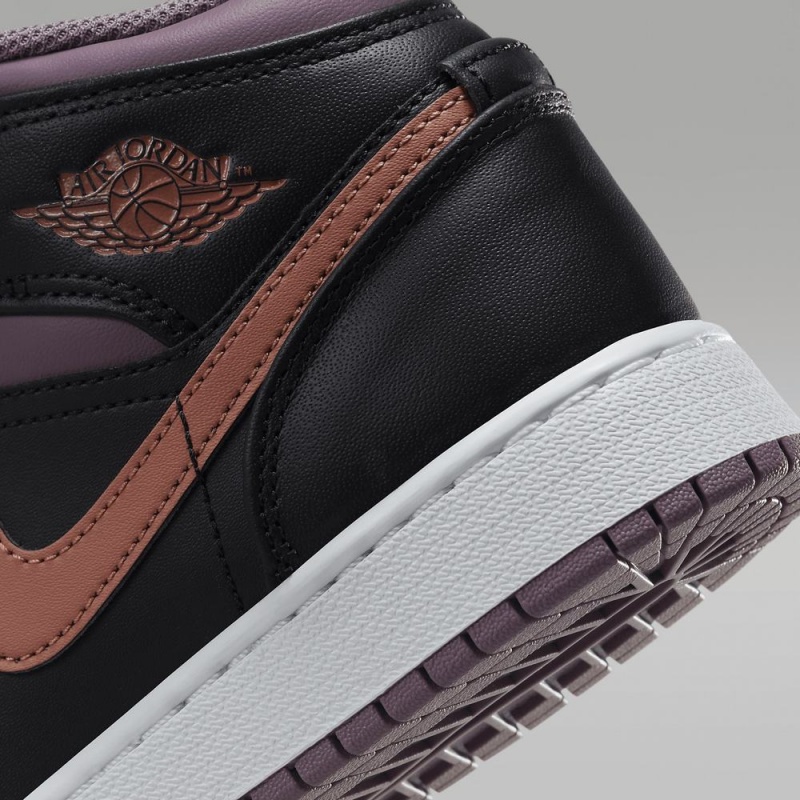 Nike Air Jordan 1 MID SE Lasten Kengät Violetit | 574LUQIRN