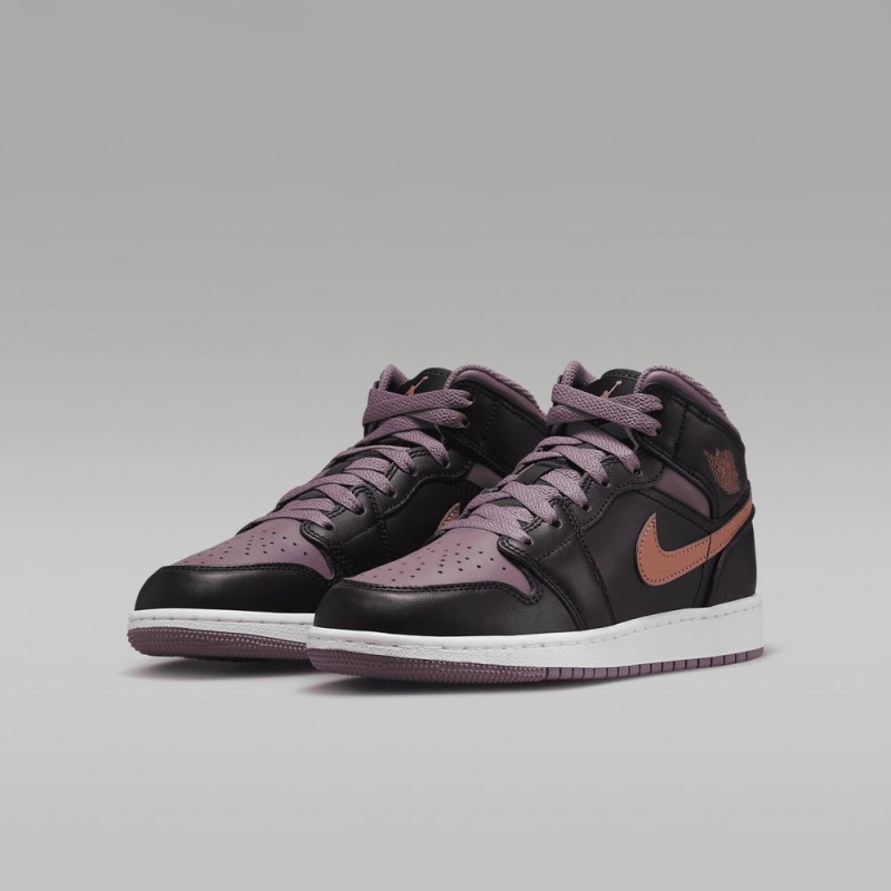 Nike Air Jordan 1 MID SE Lasten Kengät Violetit | 574LUQIRN