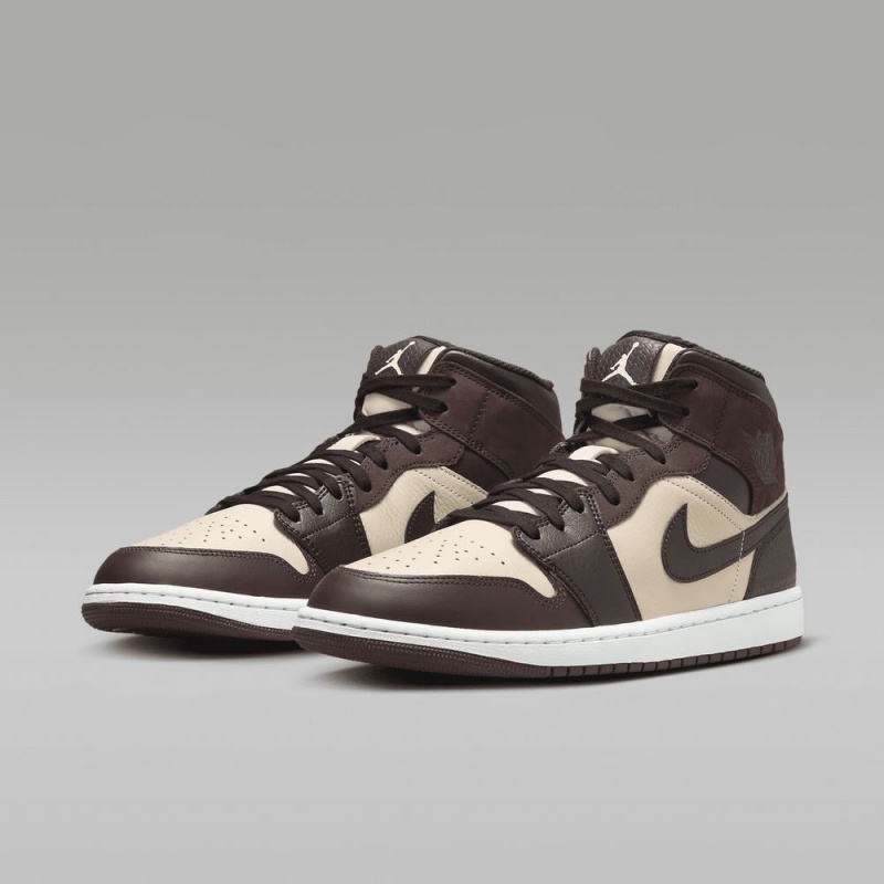 Nike Air Jordan 1 MID SE Miesten Kengät Ruskea Metal Kultaiset | 379WYGLJU