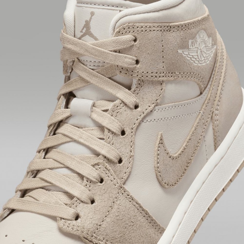 Nike Air Jordan 1 MID SE Naisten Kengät Beige | 634GQNWBI