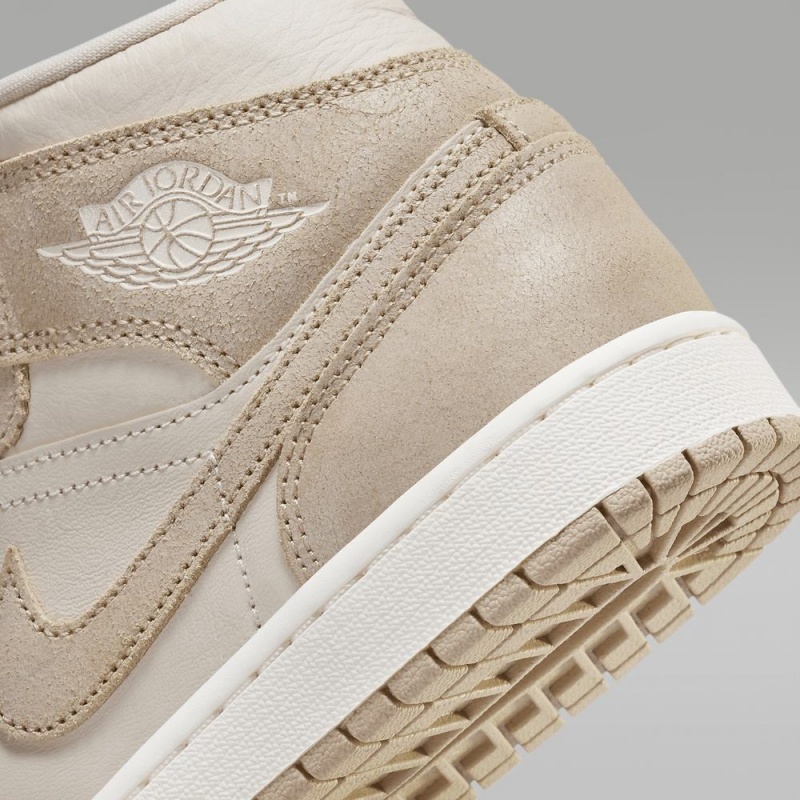 Nike Air Jordan 1 MID SE Naisten Kengät Beige | 634GQNWBI