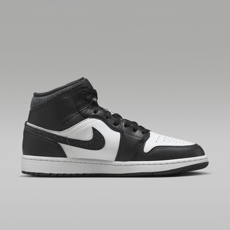 Nike Air Jordan 1 MID SE Naisten Kengät Mustat Valkoinen | 864TSJAOB