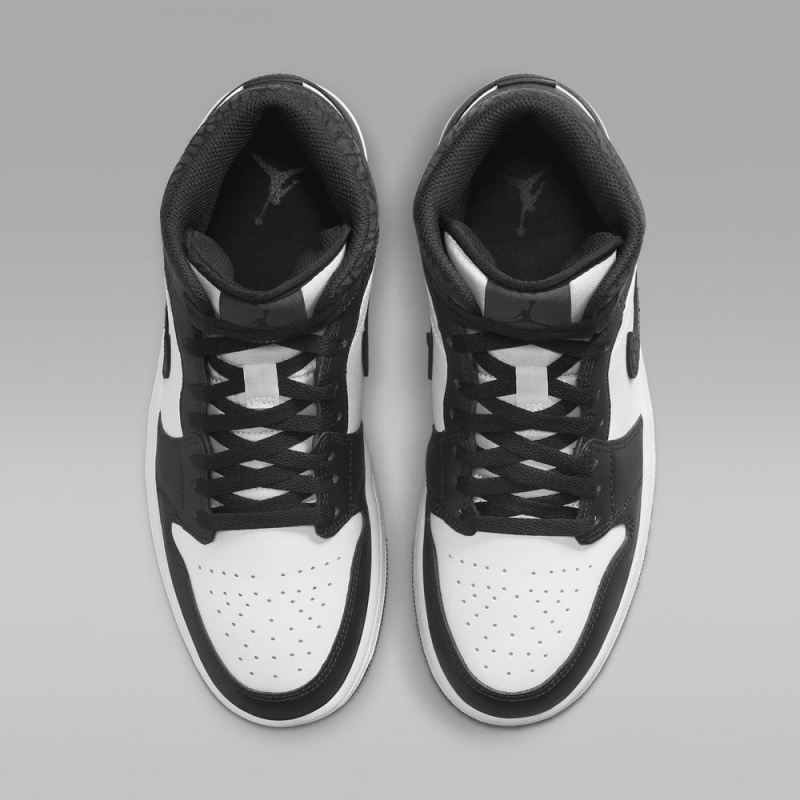 Nike Air Jordan 1 MID SE Naisten Kengät Mustat Valkoinen | 864TSJAOB