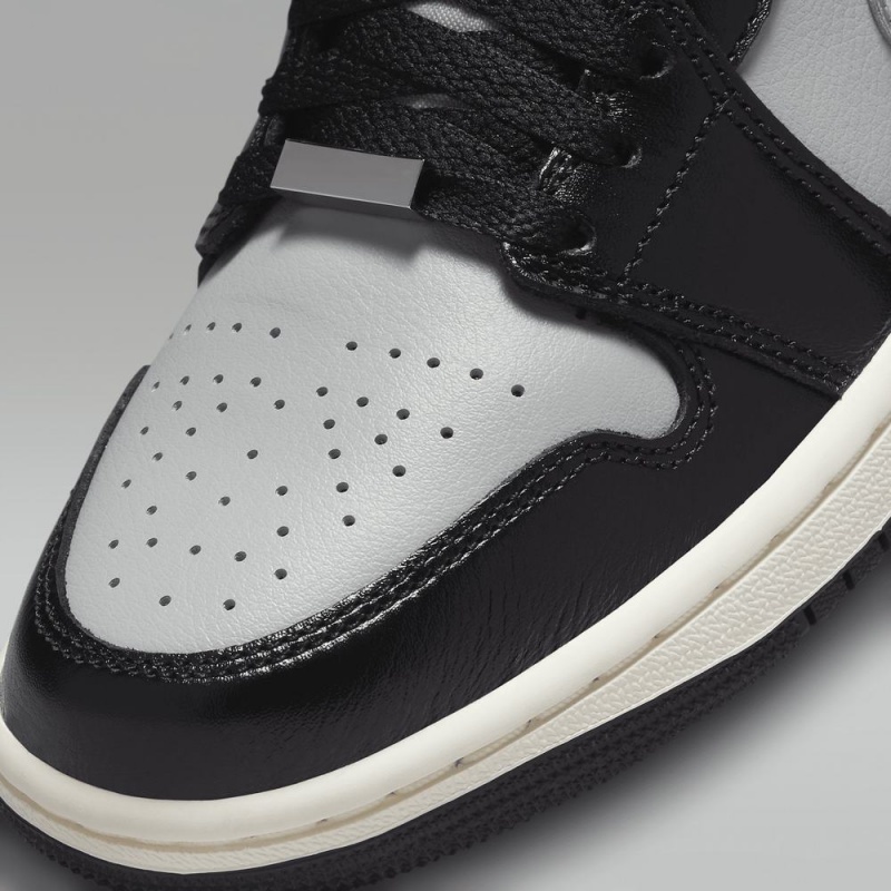 Nike Air Jordan 1 MID SE Naisten Kengät Mustat Harmaat | 798XEUJFI