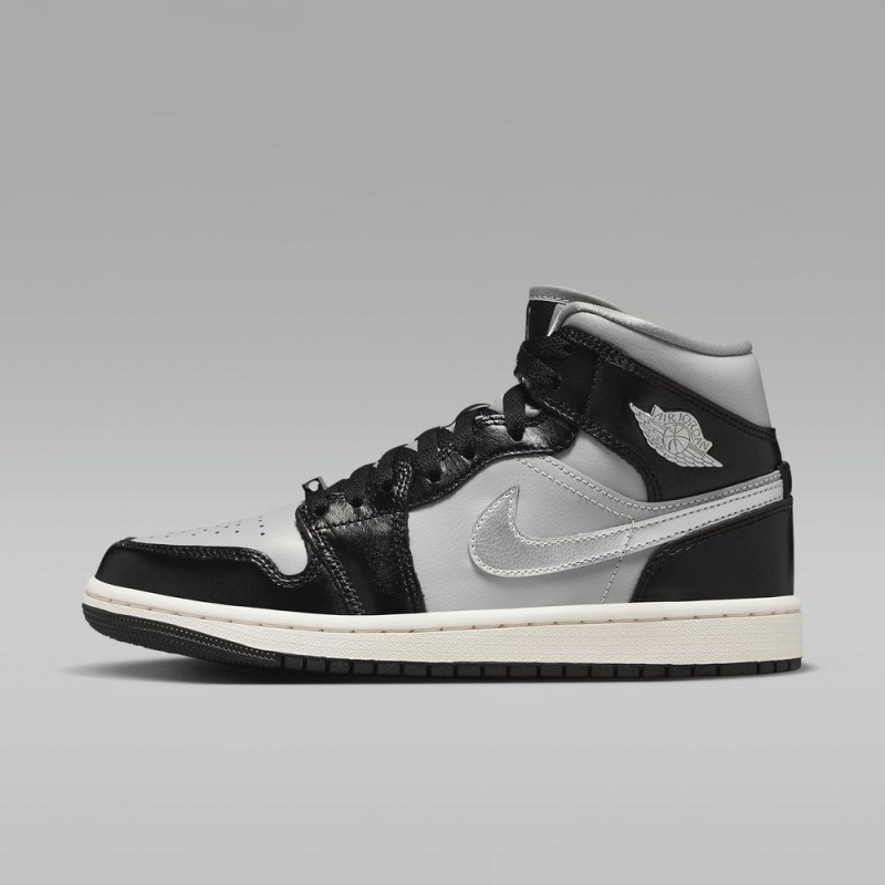 Nike Air Jordan 1 MID SE Naisten Kengät Mustat Harmaat | 798XEUJFI