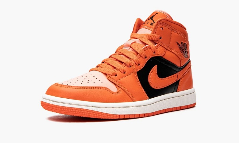 Nike Air Jordan 1 MID SE Naisten Kengät Punainen Oranssi | 986PYTNUJ