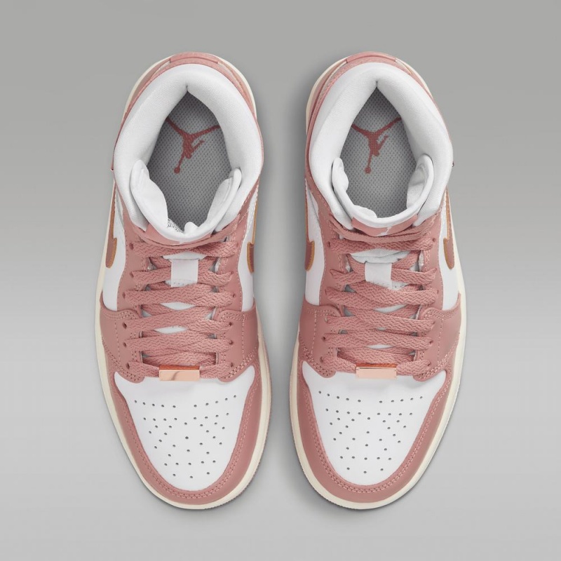 Nike Air Jordan 1 MID SE Naisten Kengät Pinkki | 758MHIJOZ