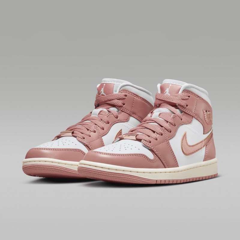 Nike Air Jordan 1 MID SE Naisten Kengät Pinkki | 758MHIJOZ