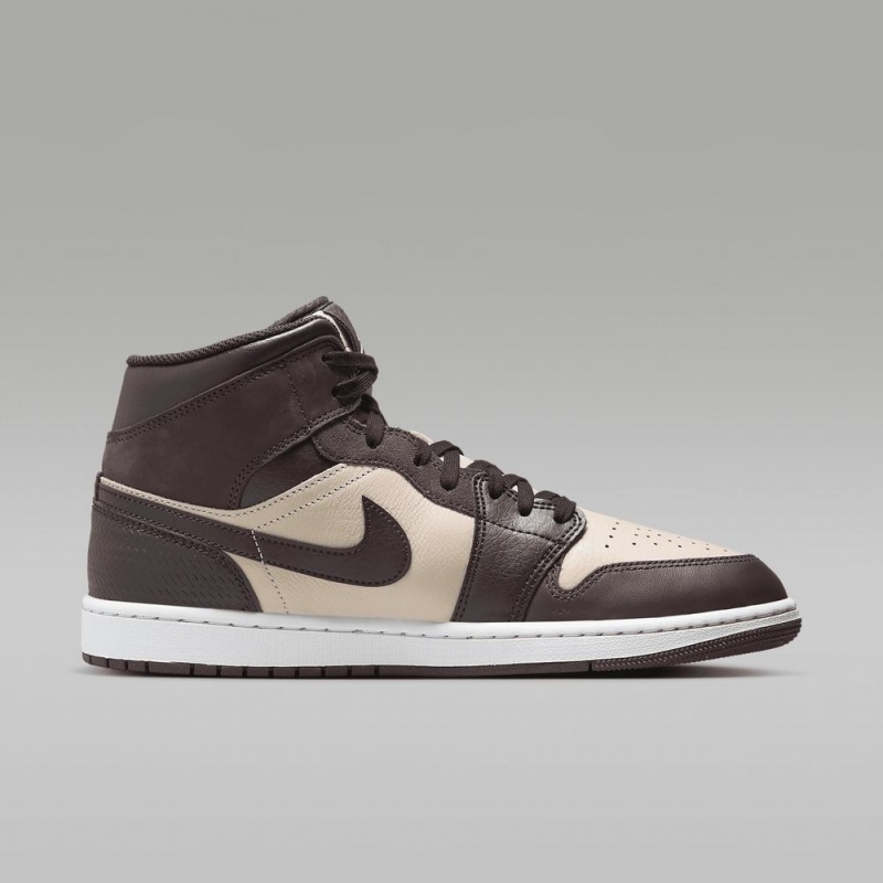 Nike Air Jordan 1 MID SE Naisten Kengät Ruskea Metal Kultaiset | 958DCEBHR