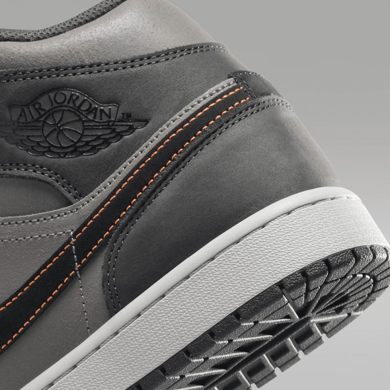 Nike Air Jordan 1 MID SE Naisten Kengät Syvä Harmaat | 402DYEWZS