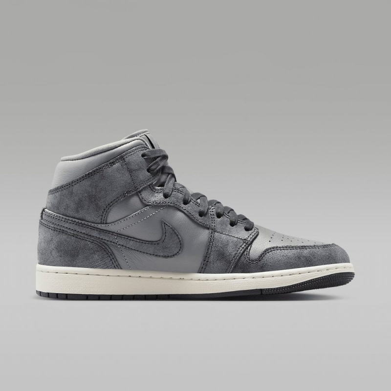 Nike Air Jordan 1 MID SE Naisten Kengät Syvä Harmaat | 409YTQODX