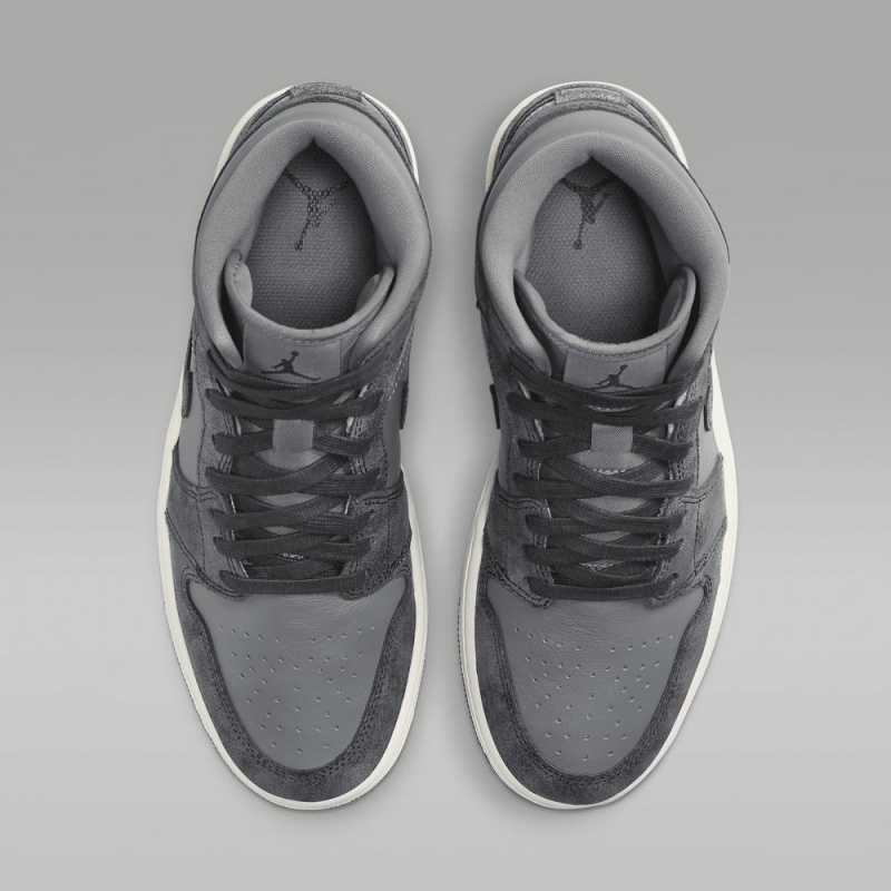 Nike Air Jordan 1 MID SE Naisten Kengät Syvä Harmaat | 409YTQODX