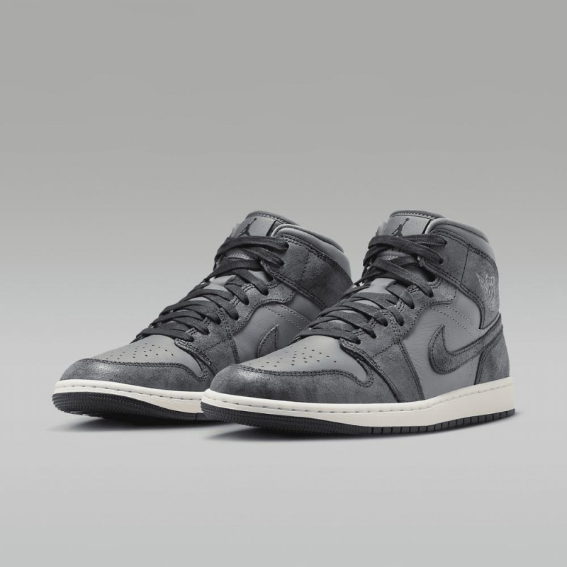 Nike Air Jordan 1 MID SE Naisten Kengät Syvä Harmaat | 409YTQODX