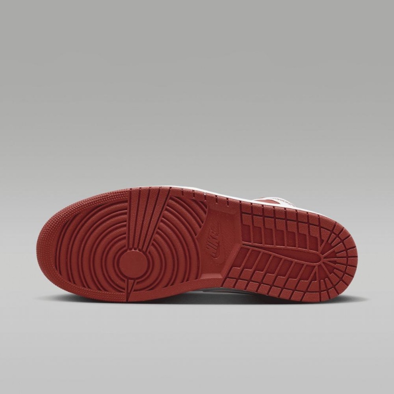 Nike Air Jordan 1 MID SE Naisten Kengät Valkoinen Punainen | 097SLEAUN