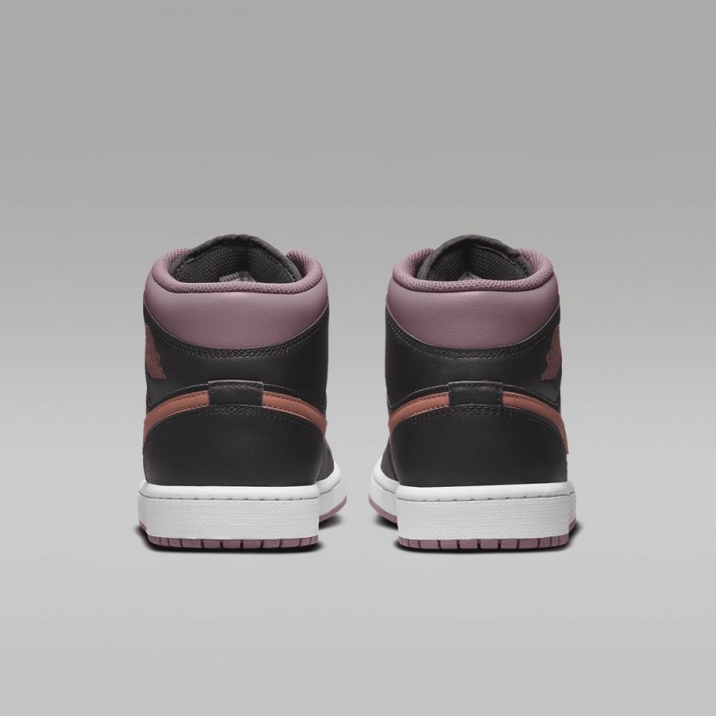 Nike Air Jordan 1 MID SE Naisten Kengät Violetit Mustat | 704CUVNAG