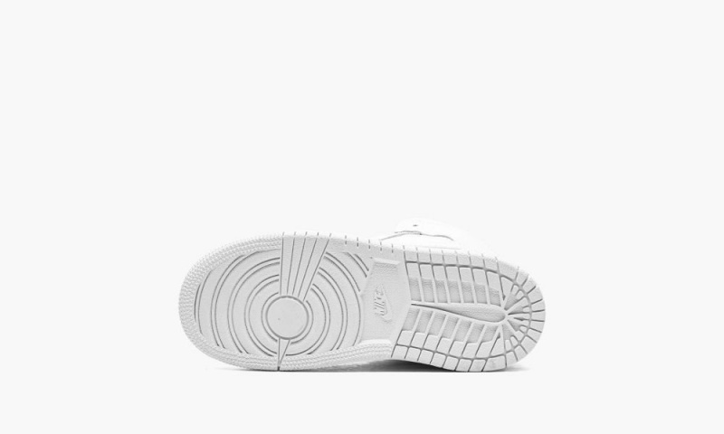 Nike Air Jordan 1 MID (TD) 'Triple White' Lasten Kengät Valkoinen | 769CBQVMW