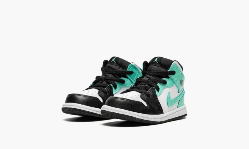 Nike Air Jordan 1 MID TD 'Tropical Twist' Lasten Kengät Valkoinen Mustat | 427KRUHVQ