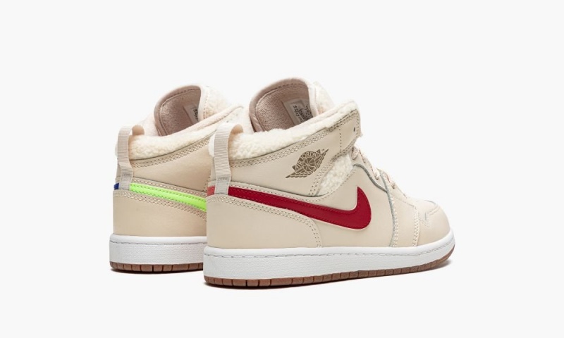 Nike Air Jordan 1 MID UTL (PS) Lasten Kengät Valkoinen Sininen | 213HKGXQE