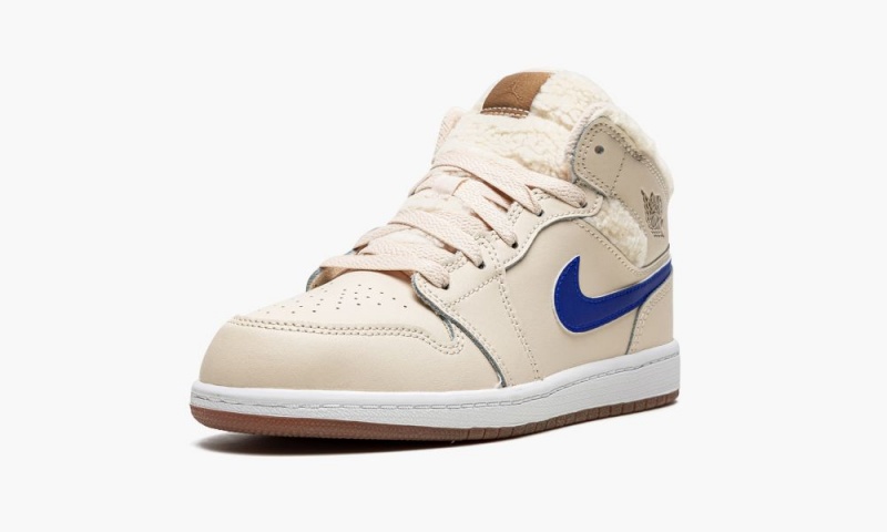Nike Air Jordan 1 MID UTL (PS) Lasten Kengät Valkoinen Sininen | 213HKGXQE