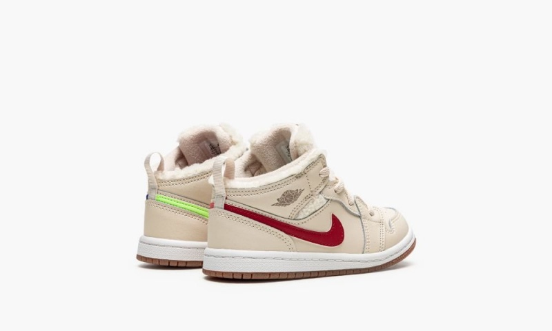 Nike Air Jordan 1 MID UTL (TD) Lasten Kengät Valkoinen Sininen | 305IXSJBN