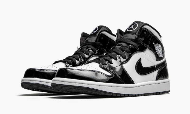 Nike Air Jordan 1 Mid 'All-Star 2021' Miesten Kengät Mustat Valkoinen | 157LIKCGH