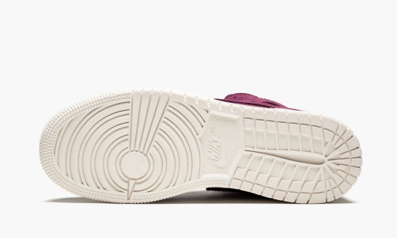 Nike Air Jordan 1 Mid BG 'Bordeaux' Lasten Kengät Viininpunainen Valkoinen | 381MYVNHQ